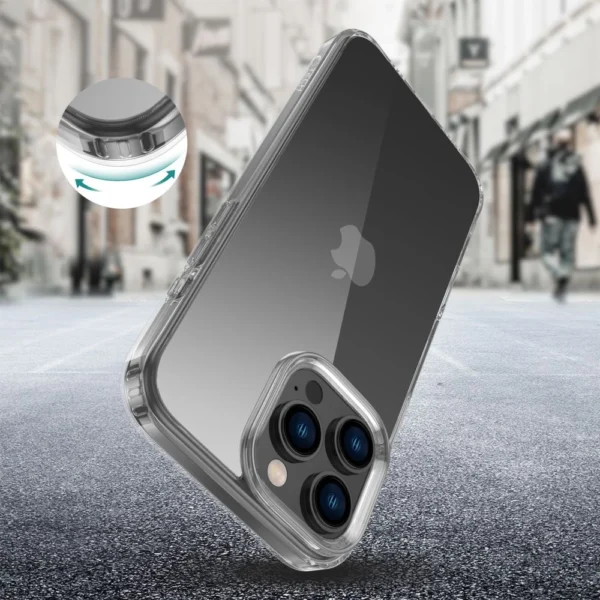 Tech-Protect FlexAir Hybrid iPhone 16 Pro Max Case - Cleareng