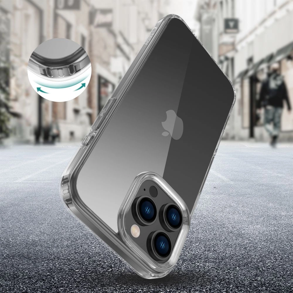 Tech-Protect FlexAir Hybrid iPhone 16 Pro Max Case - Cleareng