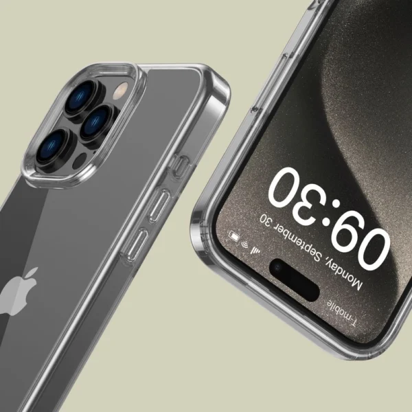 Tech-Protect FlexAir Hybrid iPhone 16 Pro Max Case - Cleareng