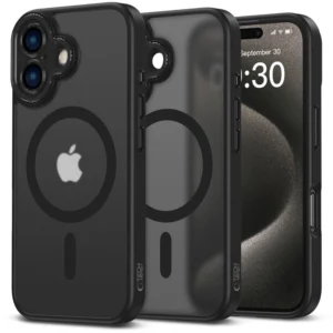 Tech-Protect MagCam MagSafe iPhone 16 Case - Semi-Transparenteng