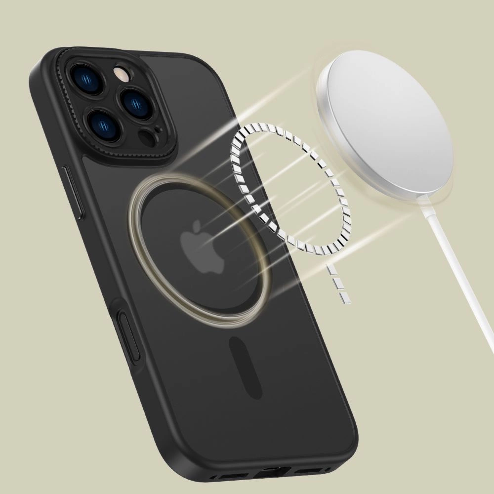 Tech-Protect MagCam MagSafe iPhone 16 Pro Max Case - Semi-Transparenteng