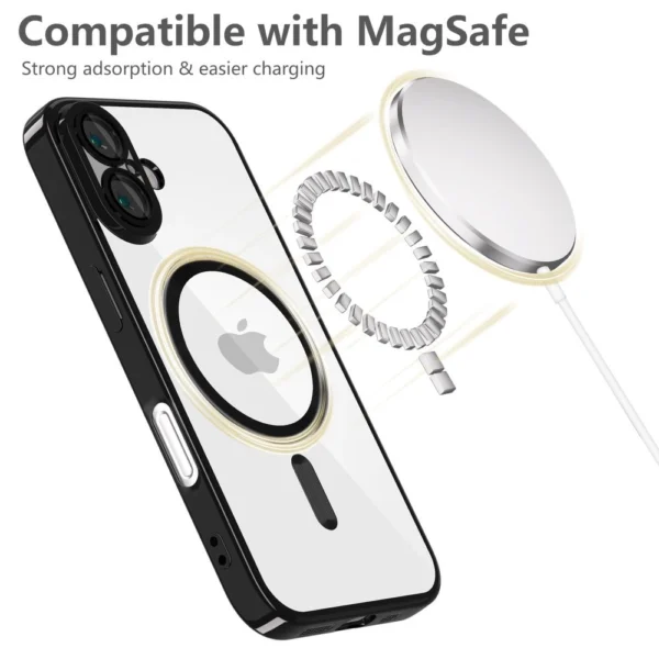 Tech-Protect MagFlex MagSafe iPhone 16 Case - Blackeng