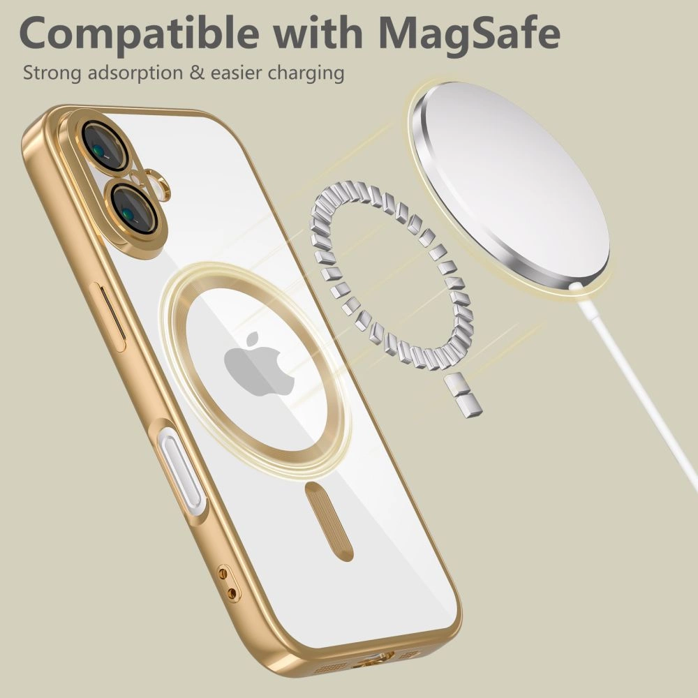 Tech-Protect MagFlex MagSafe iPhone 16 Case - Goldeng