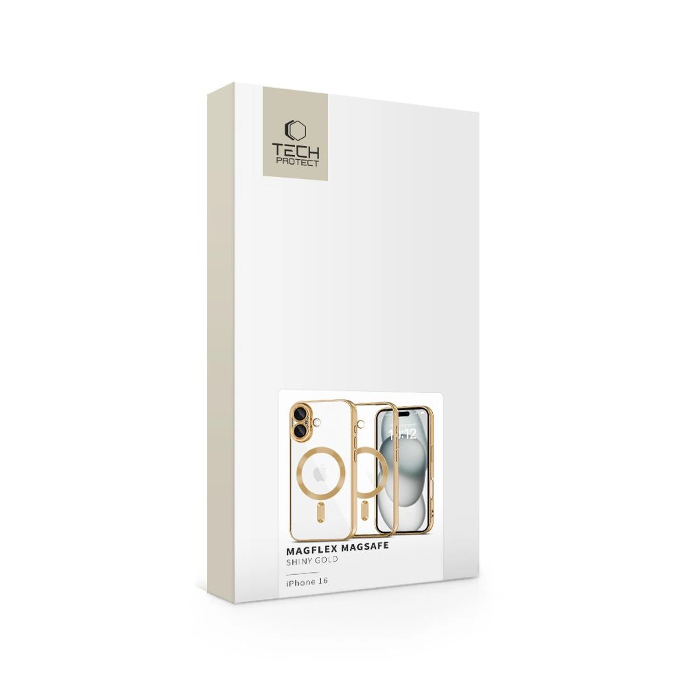 Tech-Protect MagFlex MagSafe iPhone 16 Case - Goldeng