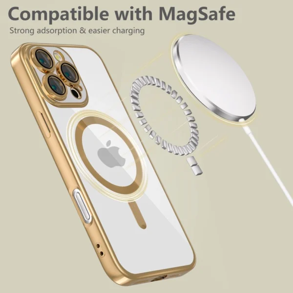 Tech-Protect MagFlex MagSafe iPhone 16 Pro Case - Goldeng