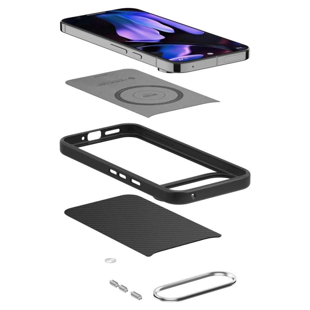 Spigen Enzo Aramid Case for Google Pixel 9 Pro XL - Blackeng