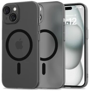Tech-Protect MagSlim MagSafe iPhone 15 Case - Blackeng
