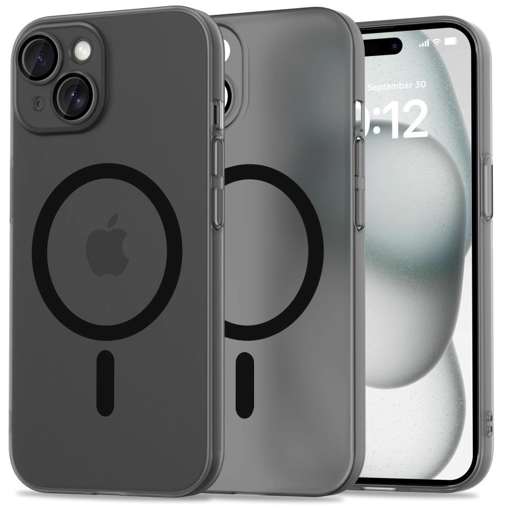 Tech-Protect MagSlim MagSafe iPhone 15 Case - Blackeng