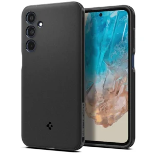 Spigen Essential SandBlast Case for Samsung Galaxy M35 5G - Blackeng