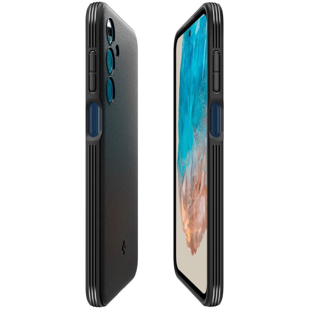 Spigen Essential SandBlast Case for Samsung Galaxy M35 5G - Blackeng