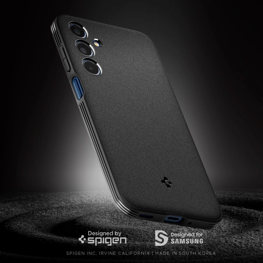 Spigen Essential SandBlast Case for Samsung Galaxy M35 5G - Blackeng