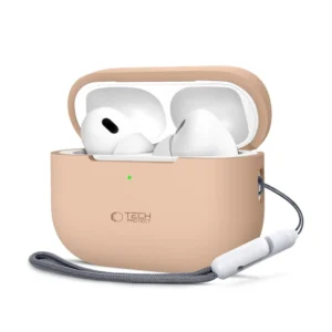 Tech-Protect Silicone Case for Apple AirPods Pro 1 / 2 - Beigeeng
