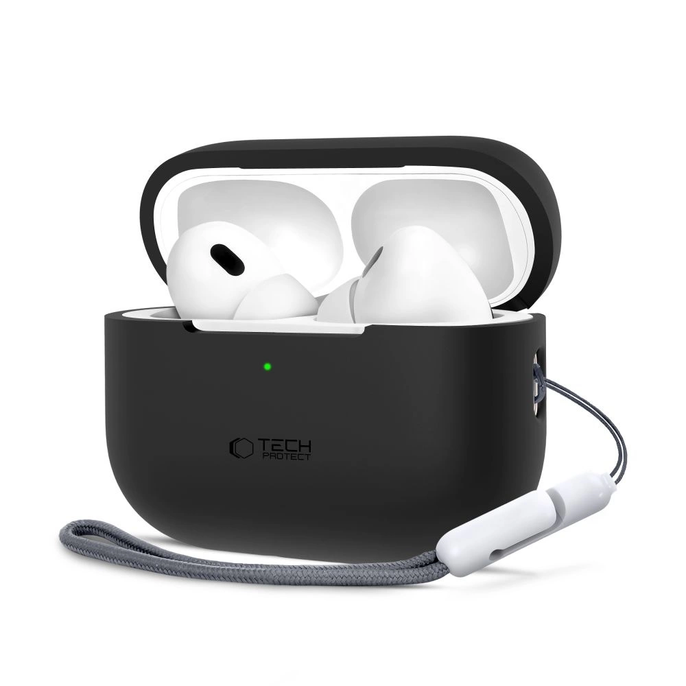 Tech-Protect Silicone Case for Apple AirPods Pro 1 / 2 - Blackeng