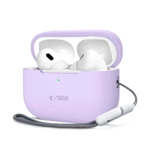Tech-Protect Silicone Case for Apple AirPods Pro 1 / 2 - Purpleeng