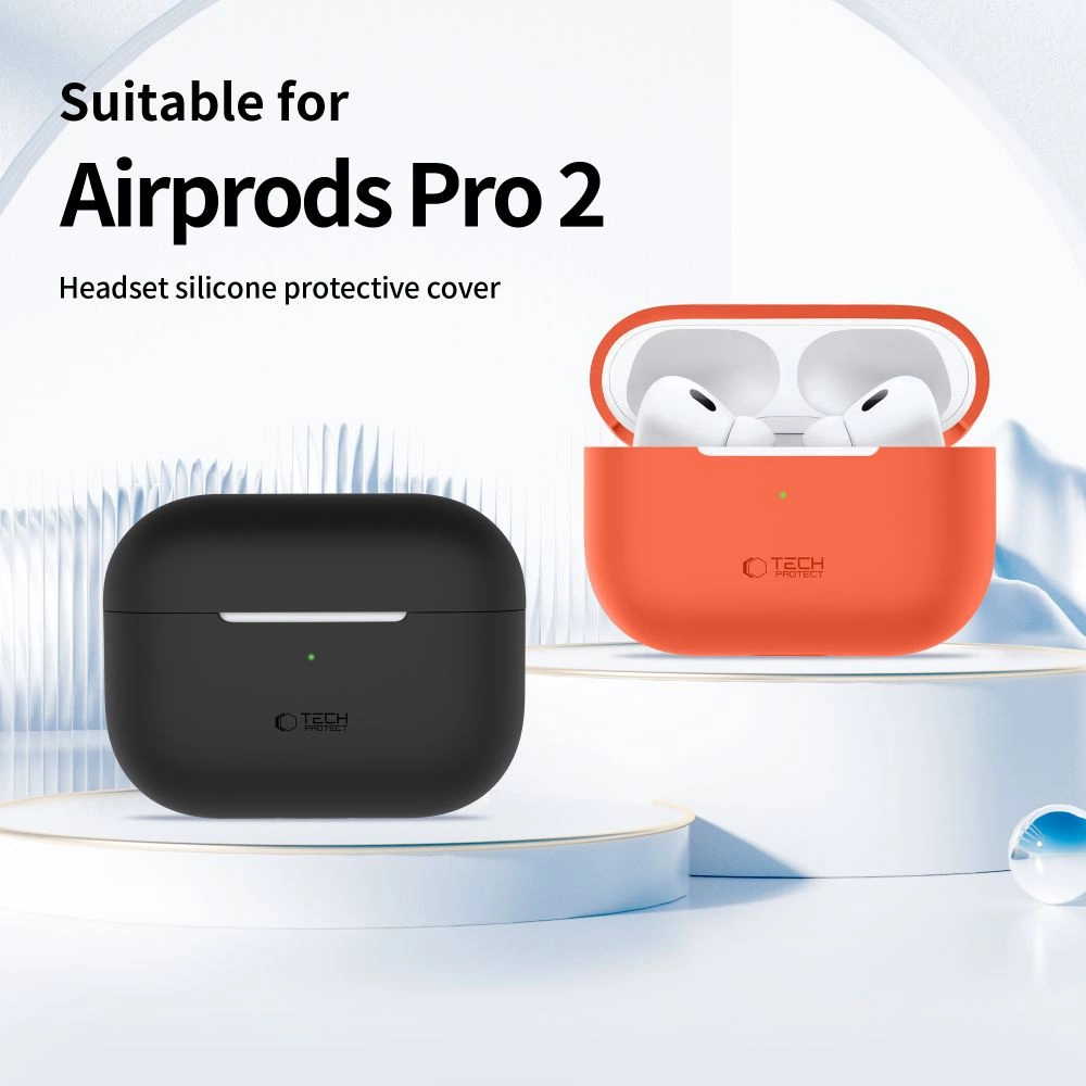 Tech-Protect Silicone Case for Apple AirPods Pro 1 / 2 - Grayeng