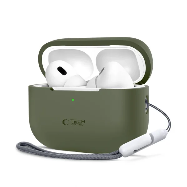 Tech-Protect Silicone Case for Apple AirPods Pro 1 / 2 - Greeneng