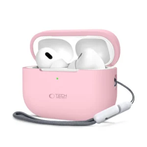 Tech-Protect Silicone Case for Apple AirPods Pro 1 / 2 - Pinkeng