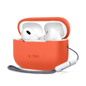 Tech-Protect Silicone Case for Apple AirPods Pro 1 / 2 - Orangeeng
