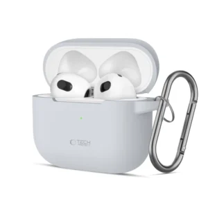 Tech-Protect Silicone Hook Case for Apple AirPods 3 - Grayeng