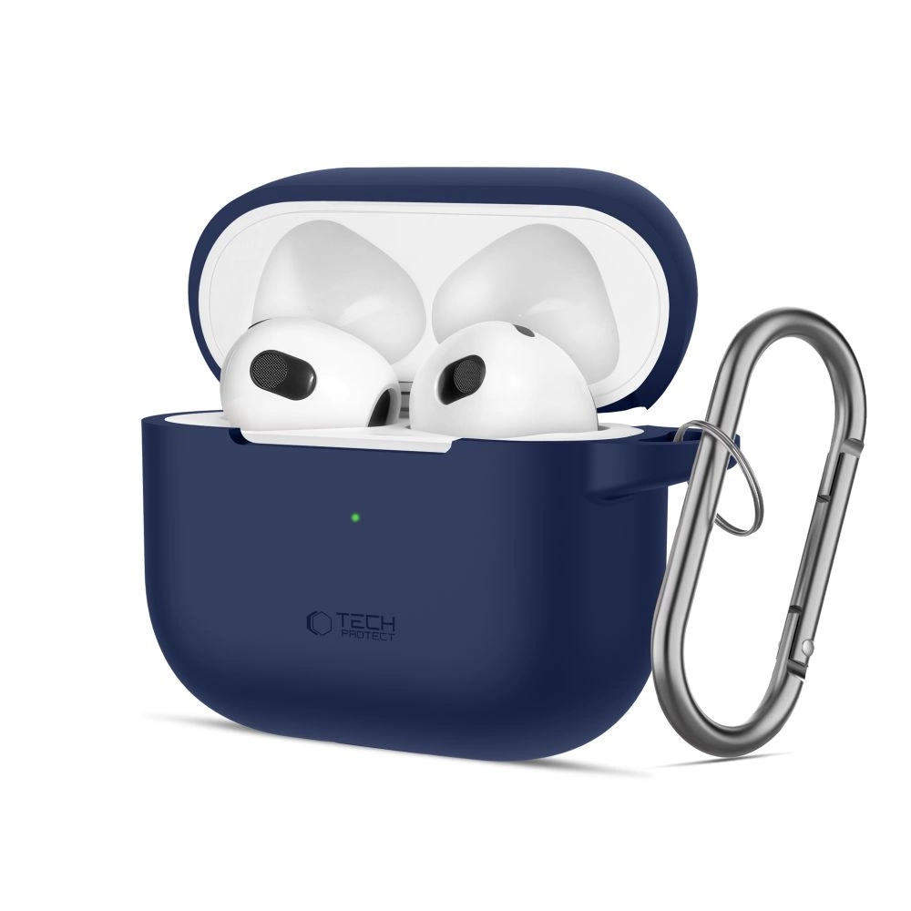 Tech-Protect Silicone Hook Case for Apple AirPods 3 - Blueeng