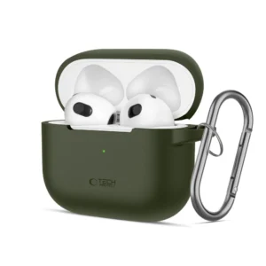 Tech-Protect Silicone Hook Case for Apple AirPods 3 - Greeneng