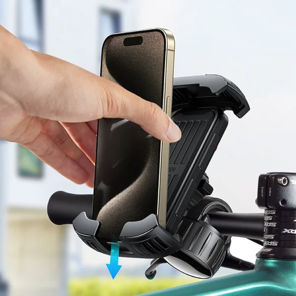 Ugreen universal bike phone holder for bicycle motorcycle handlebar black (LP494 black)eng
