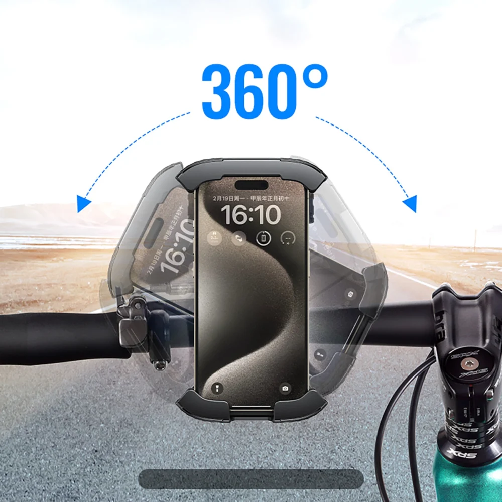 Ugreen universal bike phone holder for bicycle motorcycle handlebar black (LP494 black)eng