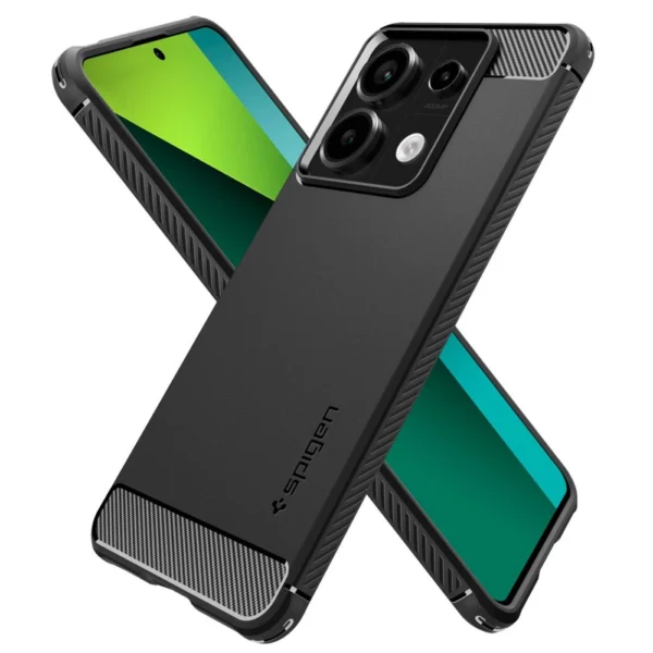 Spigen Rugged Armor case for Xiaomi Redmi Note 13 Pro 5G / POCO X6 5G - matte blackeng