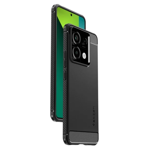 Spigen Rugged Armor case for Xiaomi Redmi Note 13 Pro 5G / POCO X6 5G - matte blackeng