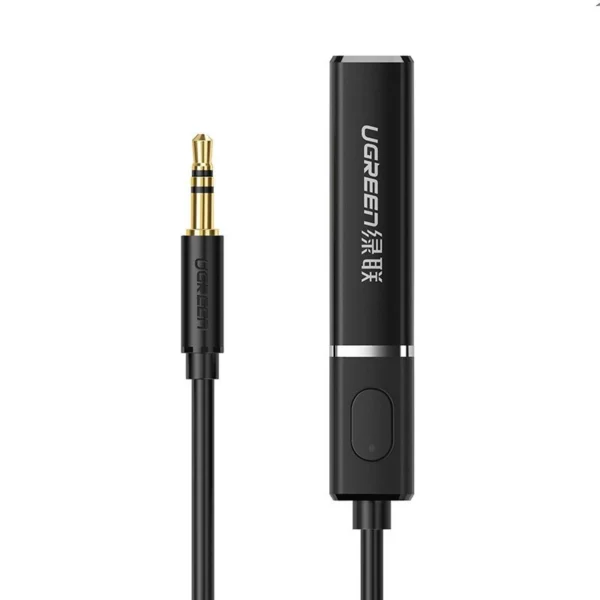 Ugreen Bluetooth 5.0 transmitter wireless audio adapter 3.5 mm mini jack black (40761 CM107)eng