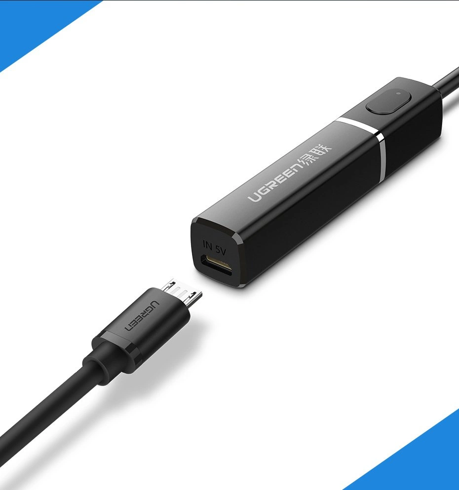 Ugreen Bluetooth 5.0 transmitter wireless audio adapter 3.5 mm mini jack black (40761 CM107)eng