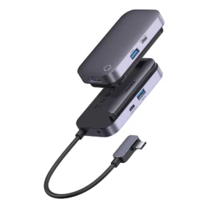 Baseus PadJoy universal USB-C HUB for tablet / smartphone 4in1 USB-C - dark grayeng