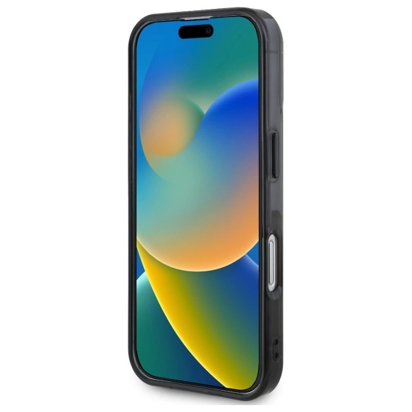 BMW Motosport IML Random Stripes iPhone 16 Plus Case - Grayeng