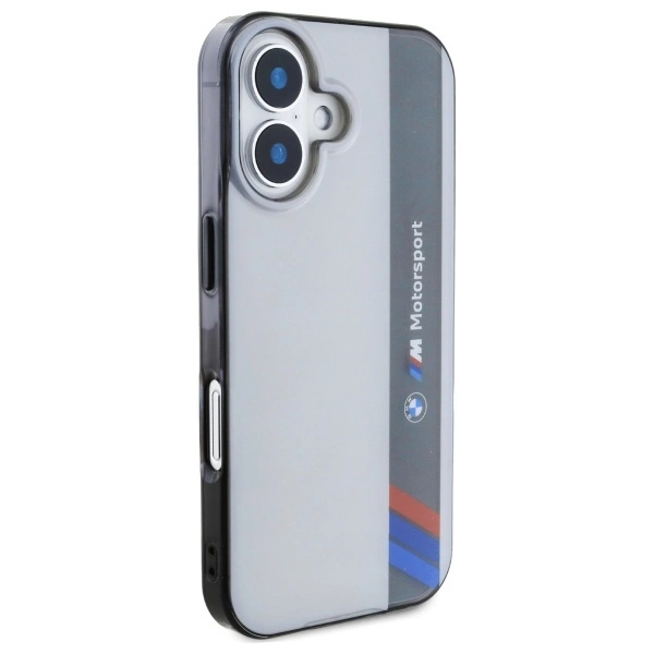 BMW Motosport IML Vertical Stripe iPhone 16 Case - Grayeng