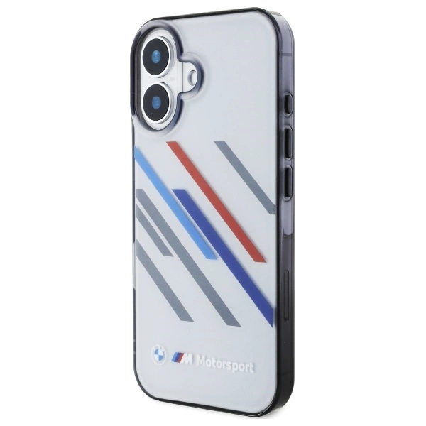 BMW Motosport IML Random Stripes iPhone 16 Case - Grayeng