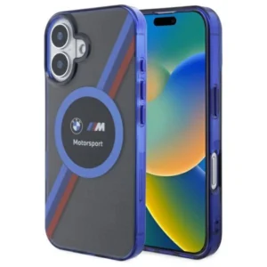BMW Motosport IML Circle MagSafe iPhone 16 Case - Blackeng