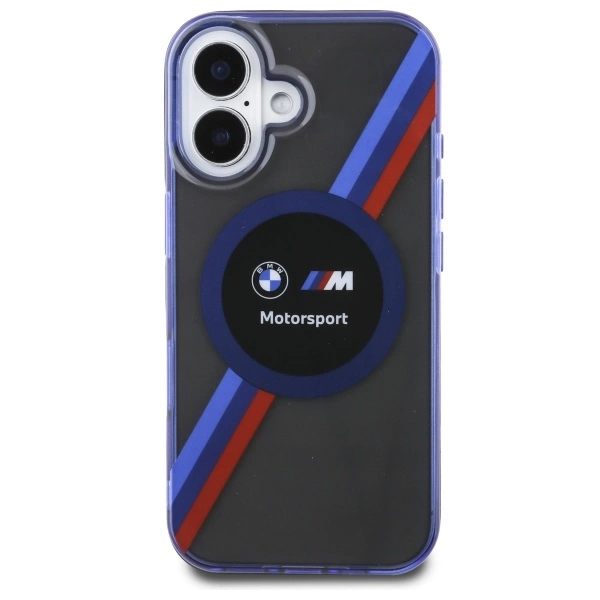 BMW Motosport IML Circle MagSafe iPhone 16 Case - Blackeng