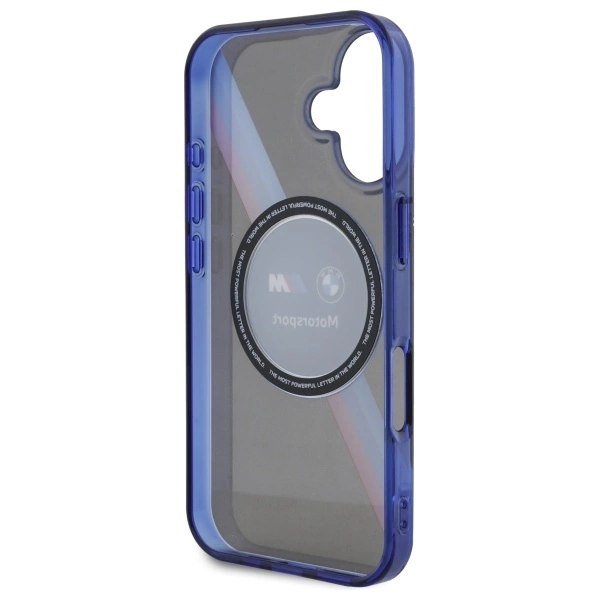 BMW Motosport IML Circle MagSafe iPhone 16 Case - Blackeng