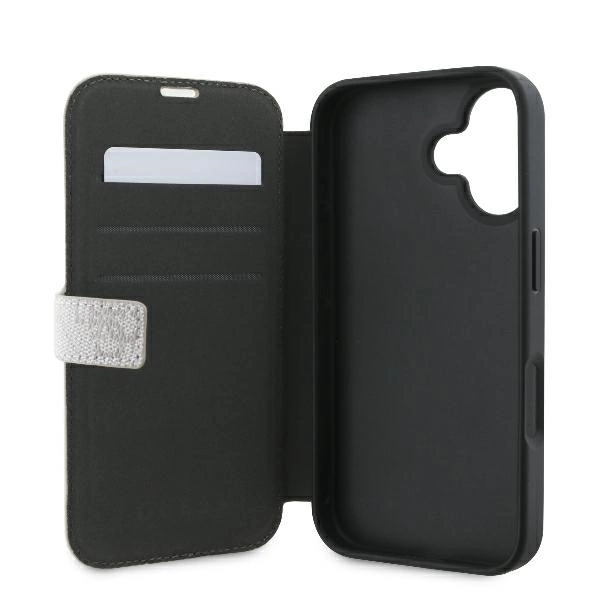 Guess 4G Metal Logo iPhone 16 Plus Case - Pinkeng