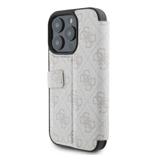 Guess 4G Metal Logo iPhone 16 Pro Max Case - Pinkeng