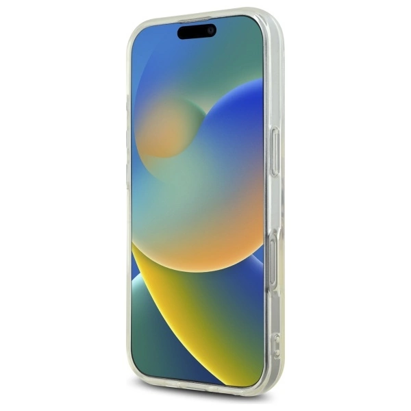 Guess IML Heart Case for iPhone 16 Pro - Transparenteng