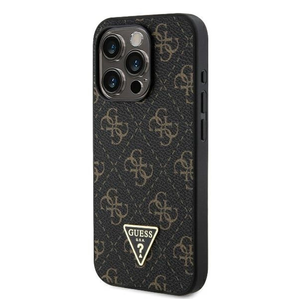 Guess New 4G Triangle Case for iPhone 16 Pro - Blackeng