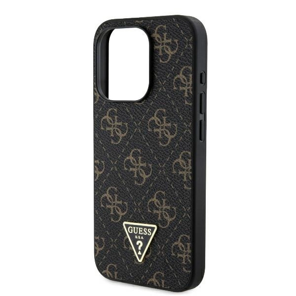 Guess New 4G Triangle Case for iPhone 16 Pro - Blackeng