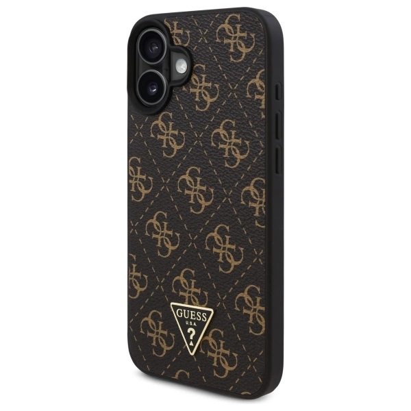 Guess New 4G Triangle Case for iPhone 16 6.1" - Blackeng