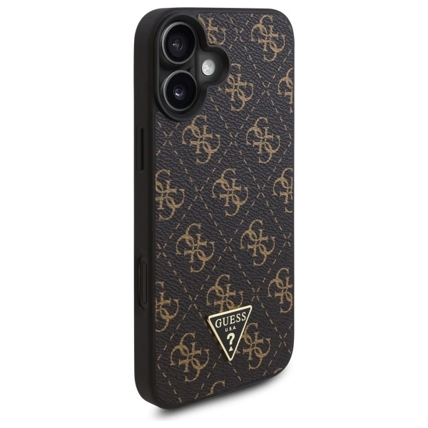 Guess New 4G Triangle Case for iPhone 16 6.1" - Blackeng