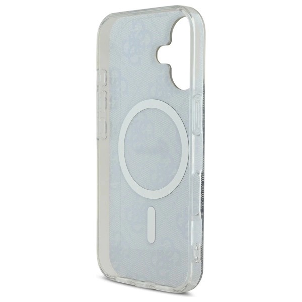 Guess IML 4G MagSafe iPhone 16 Case - Blueeng