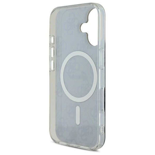 Guess IML 4G MagSafe iPhone 16 Case - Blackeng