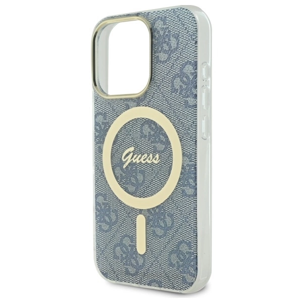 Guess IML 4G MagSafe Case for iPhone 16 Pro Max - Blueeng
