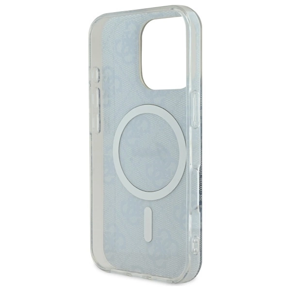 Guess IML 4G MagSafe Case for iPhone 16 Pro Max - Blueeng