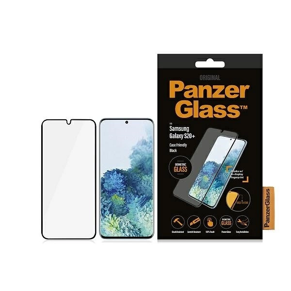 PanzerGlass Biometric Hybrid Tempered Glass for Samsung Galaxy S20+eng
